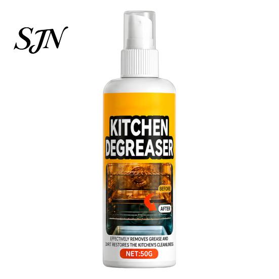 Quick Clean Kitchen Spray Grill Cleaner Spray, Heavy-Duty Grease Remover Cleaner, Effectively Smoke And Oil Stain Remove Stains Degreaser, for