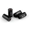 cyjwpa1 4Pcs Car Accessories Aluminum Metal Sports Logo Wheel Tire Valve Dust Caps For Mitsubishi Outlander ASX Colt Galant Cross Lancer