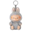 Labubu The Monsters Heartbeat Macaron Enamel Face Pvc Figurine Tabletop Ornament Kawaii Doll Kid Birthday Gift Plush Pendant Keychain