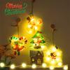 Christmas LED Hanging Lights Christmas Decoration Pendants Christmas Tree Night Lights Outdoor Garden Waterproof Decorative Lamp