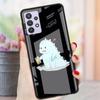 Мультяшный стеклянный чехол с динозавром для Samsung Galaxy A52 A71 A50 A51 A70 A21s A31 A72 A10 A12 A30 A22 5G