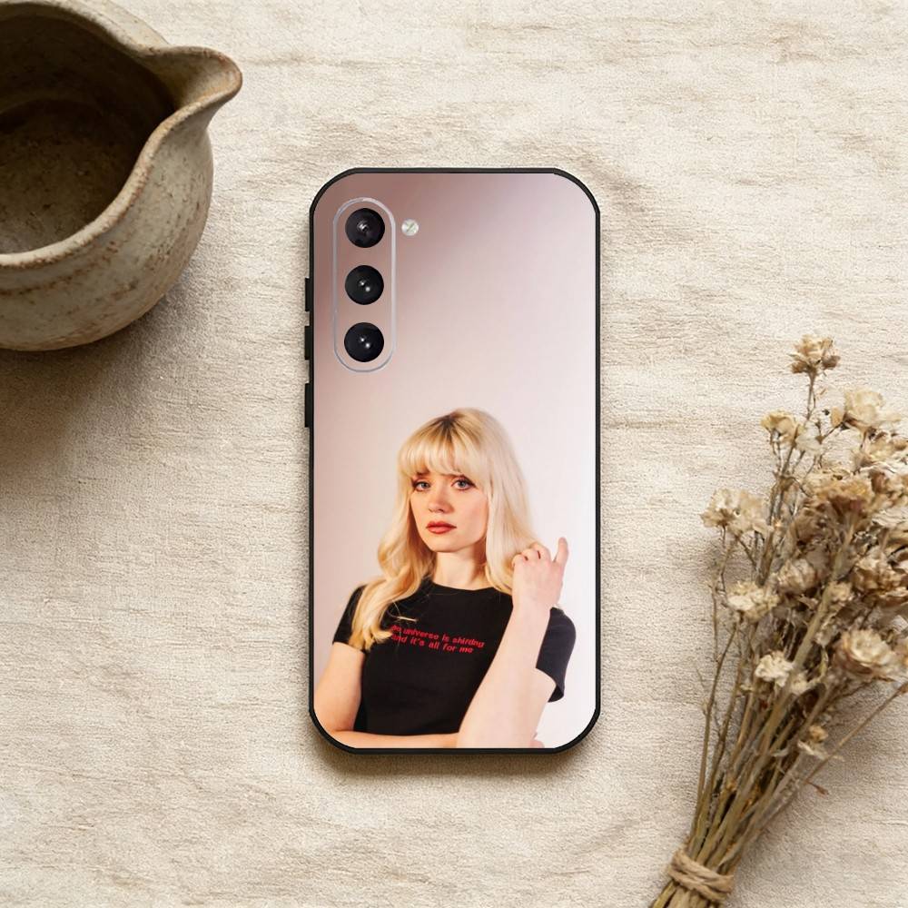 Чехол для телефона певицы Мэйси Питерс Для Samsung Galaxy A73,A21s,A22,A31,A52,A53,A71,A41 Мягкий черный корпус