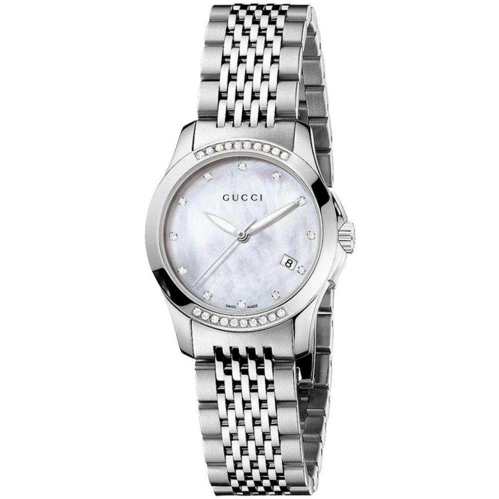 Gucci YA126510 G-Timeless Перламутровые женские часы