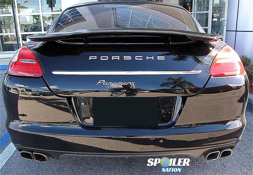Porsche Panamera - CHROME TRUNK LID STRIP
