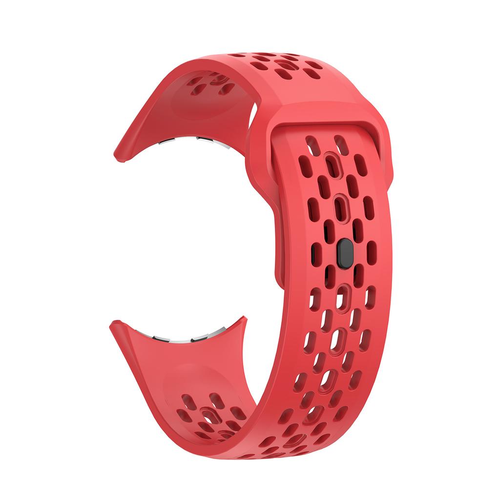 Силиконовый ремешок для часов Google Pixel Watch 5/4/3-45 мм, перфорированный дизайн для воздухопроницаемости