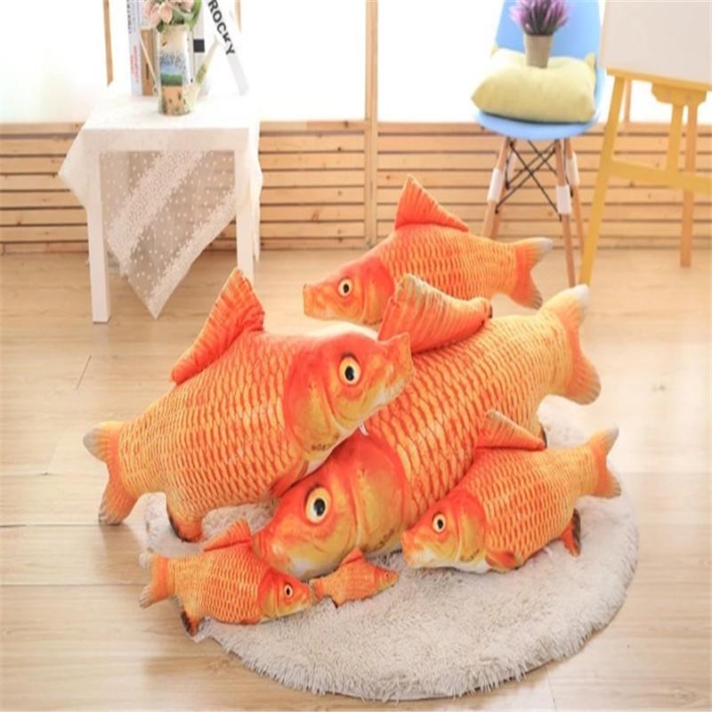 Simulation Carp Plush Toys Staffed Soft Animal Fish Plush Creative Sofa Pillow Gift Kids Toy
