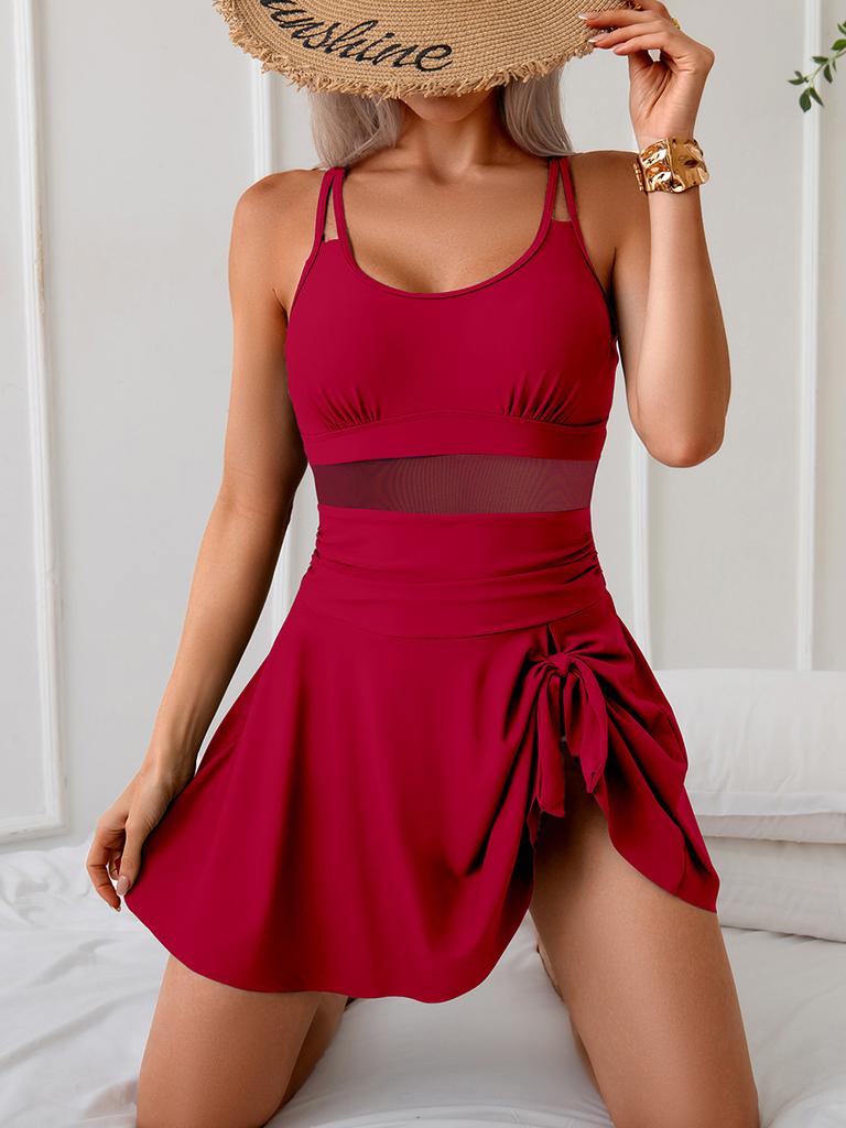 European and American Summer Women's Swimsuits One-piece Swimsuits Bikinis Women's Swimsuit Skirt Suits