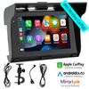 5-inch Motorcycle Portable Carplay Car MP5 Player Waterproof Dual Bluetooth Driving Recorder