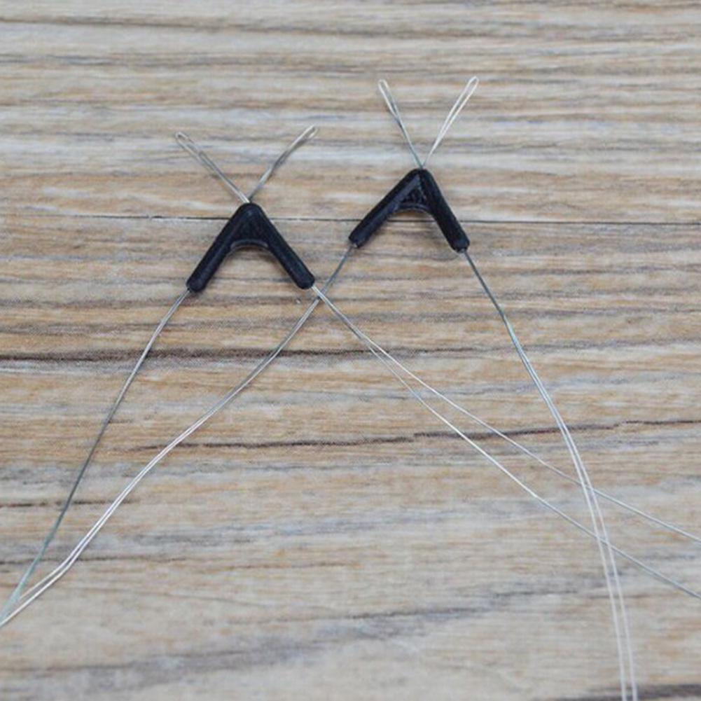 50 шт., двойные крючки, контактор, устройство, леска, космическая развилка, восемь типов, космическая леска, вертлюг