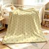 Soft Dots Flannel Blanket Warm Soft Halloween Christmas Couch Warm Cozy Decorative Decor Gift for All Season