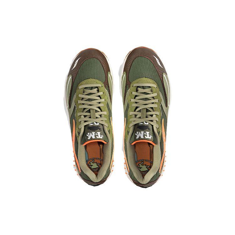 Maybe Tomorrow x Saucony 3D Grid Hurricane Tortoise Унисекс Кроссовки Зеленые S70682-1