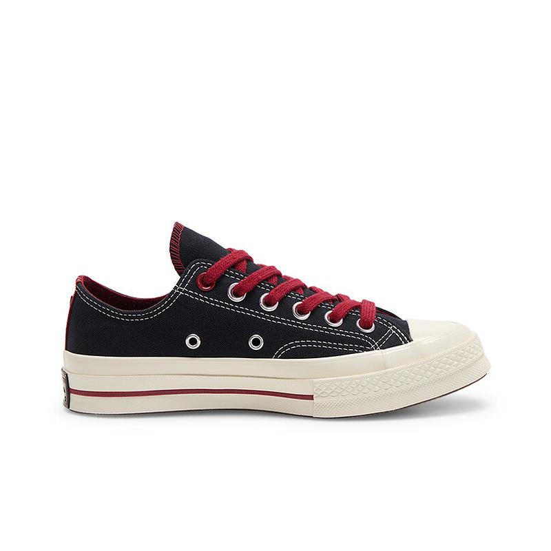 Новые кеды Converse Chuck 70 из износостойкого канваса с низким верхом, унисекс, черные A16577C
