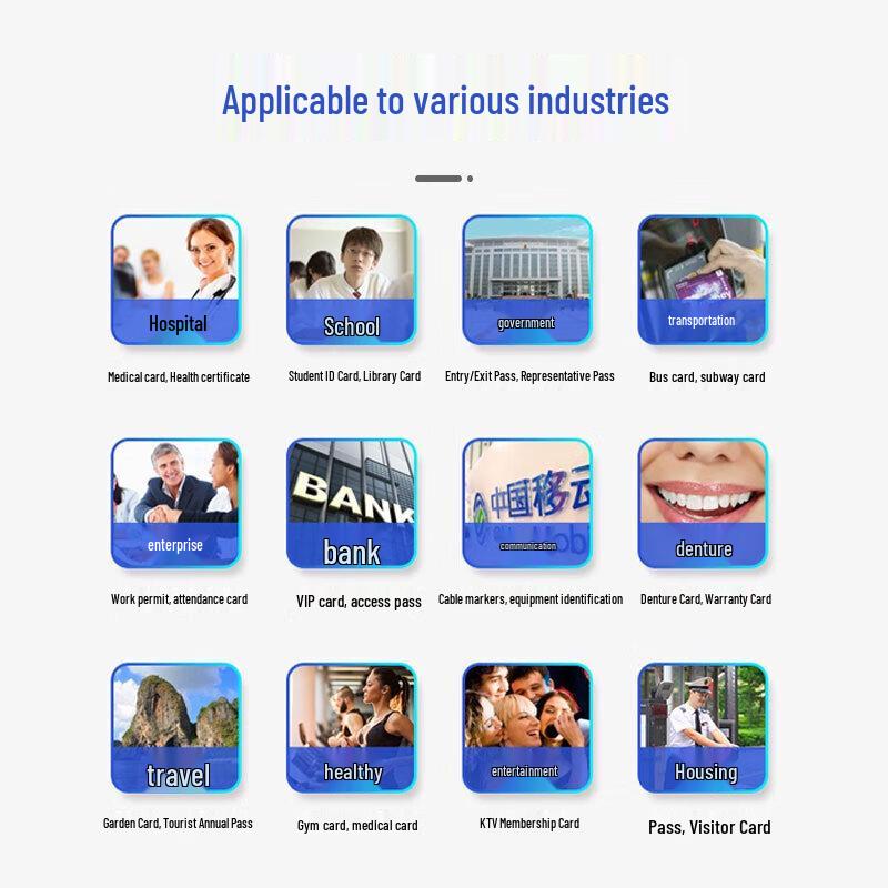 Fagoo P280E Single-Sided Color ID Card Printer CN plug (adapter included)