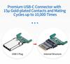 5in1 USB-C Hub  PD 100W Charging Multi-port Hub DisplayPort Audio 3.5mm PD USB-C Connect to Projector and Monitor