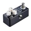 ЧерныйRAT Distortion Мини-педаль гитарного эффекта Металлический корпус True Bypass Гитарные запчасти и аксессуары