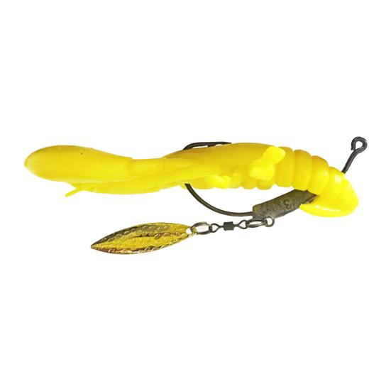 Креветка Мягкая Приманка Рыболовная Приманка с Острыми Крючками Реалистичный Внешний Вид Яркий Цвет Обтекаемая Искусственная Приманка Поддельная Приманка