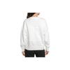Puma Solid Color Crew Neck Pullover Long Sleeve Sweatshirt Women Sweatshirt White 531435-02