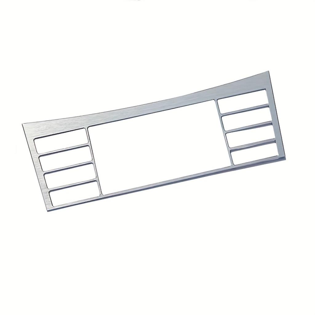 For Mercedes-Benz E-Class W213 2016-2023 E200L E260L E300L Center Control Panel Decorative Frame Anti-Fade Polished Surface Self-Adhesive No Drilling
