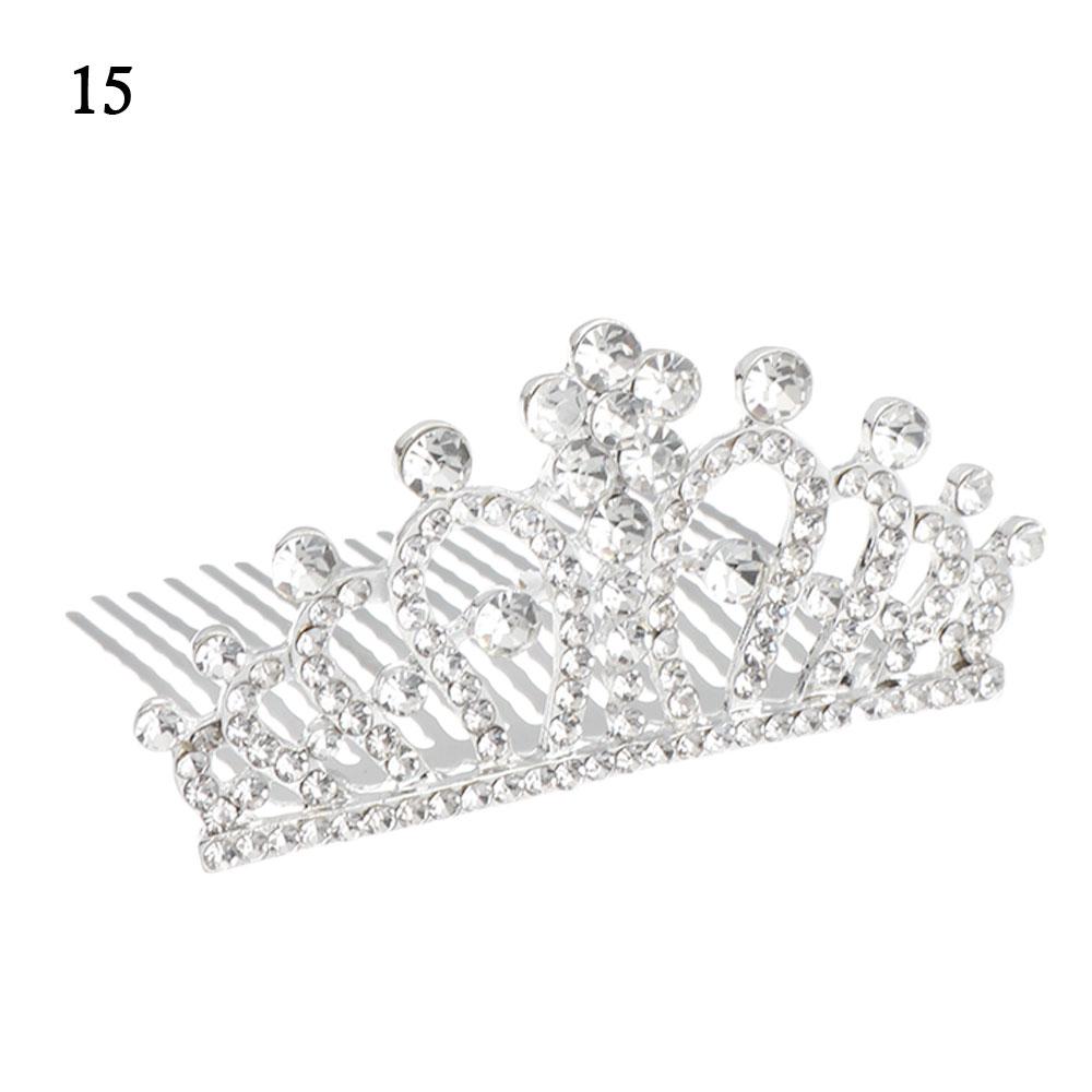 Birthday Present Crystal Party Children's Headwear Rabbit Crown Comb Hairpin