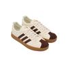 adidas Кроссовки унисекс VL Court 2.0 кремово-коричневые с резинкой ID6016