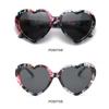 UV400 Polarized Heart Sunglasses Party Beach Love Shaped Shades Heart Shaped Sun Glasses  for Women