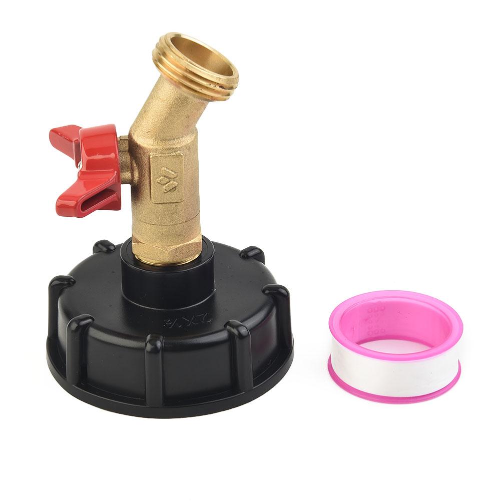 High Quality IBC Tote Accessories 2025 New Water Tank Adapter Tote IBC 275-330 Faucet Water Gallon PE Material