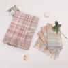 Autumn And Winter Simple Women'S Plaid Scarf Shawl European And American Thick Warm Long Imitation Cashmere Scarf