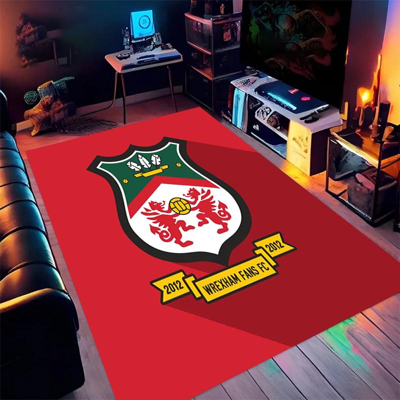 Whexham AFC Match Day Highlights carpet floor mats Living room and bedroom mats Art Dormitory decoration Office chair cushion