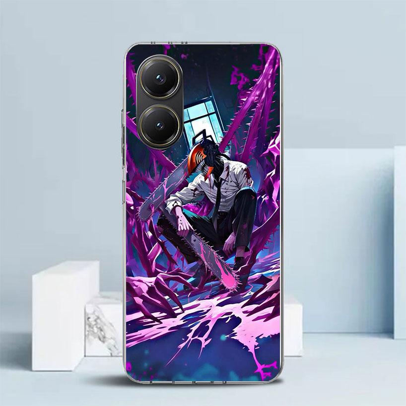Чехол для телефона Chainsaw Man Denji для Xiaomi Poco F7 Ultra X5 X6 X7 Pro M7 Redmi 15C 15 13C 13 12C 12 10C 10 10A 9 9C 9A 9T