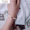 High Quality 14k Gold Filled Natural Freshwater Pearl Ladies Bracelet Promotion Jewelry Girlfriend Birthday Gift