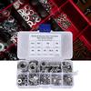 580PCS Stainless Steel Flat Washer Assortment Set M2 M2.5 M3 M4 M5 M6 M8 M10 M12