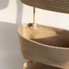 Multipurpose Wall Hanging Storage Basket Handwoven Door Storage Pouch  Household Decoration
