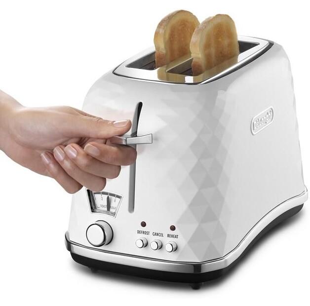 Toaster De'Longhi Brillante CTJ 2103.W White