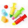 Ручная шприц-выдавливалка Play-Doh и экструдер для глины «Цветок сливы» для детских DIY формочек для лапши