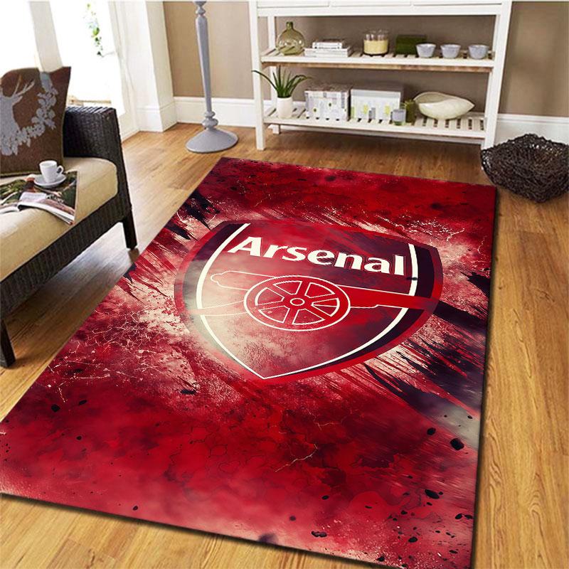 Ковер Arsenal F для гостиной, спальни, дома, украшение дивана, нескользящий коврик для детских игр