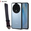 (В комплекте ремешок на запястье)Чехол для телефона IBMRS for Honor Magic5, ударопрочный, защита военного уровня, черный камуфляж