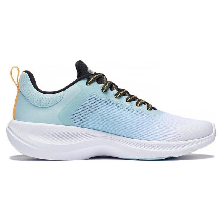 Кроссовки для бадминтона Li Ning Lan Guang из нескользящей износостойкой дышащей ткани с низким верхом, мужские, синие, белые, оранжевые, AFVT011-3