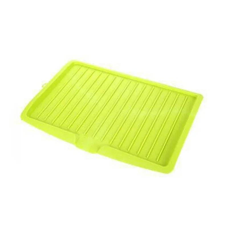 Drain Rack Kitchen Silicone Dish Drainer Tray Large Sink Drying Rack Worktop Organizer Drying Rack For Kitchen Dishes Tableware