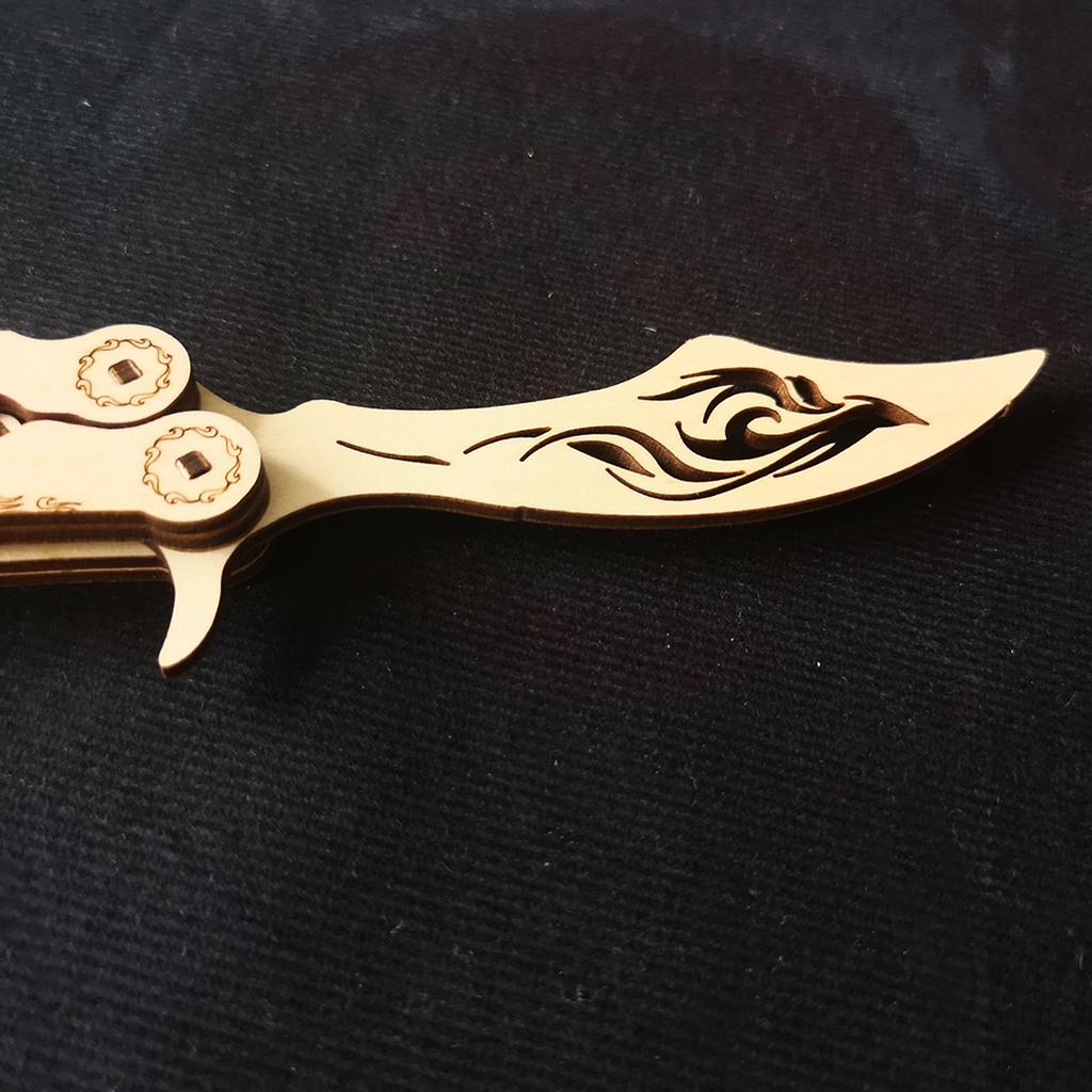 3D Деревянные Пазлы Модель Огненного Феникса Нож-бабочка Наборы Катапульта Сабля 3D Стерео Сделай Сам Ручная работа Подарок на День рождения для мальчиков, Возраст 14+