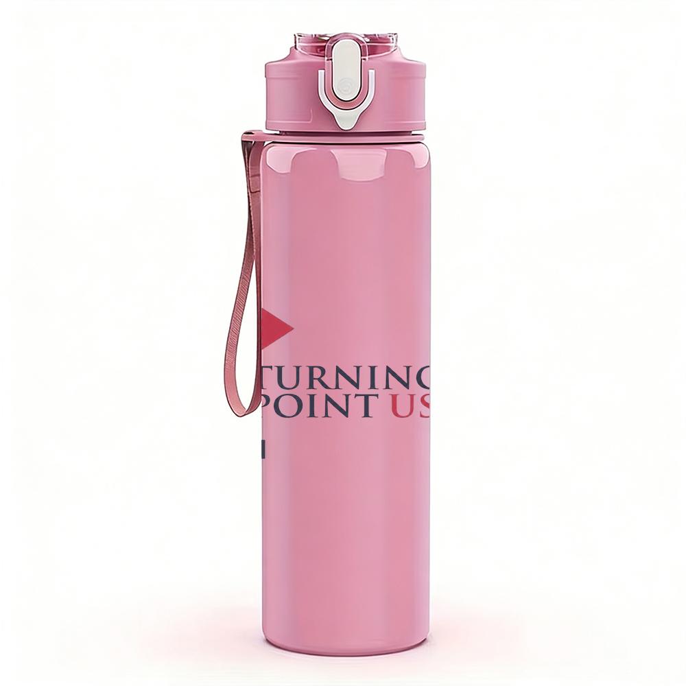 1PC Running Rabbit Minimalist Line Art Print 750ml Portable Sports Water Bottle Leakproof Gym Outdoor Travel Drink Cup