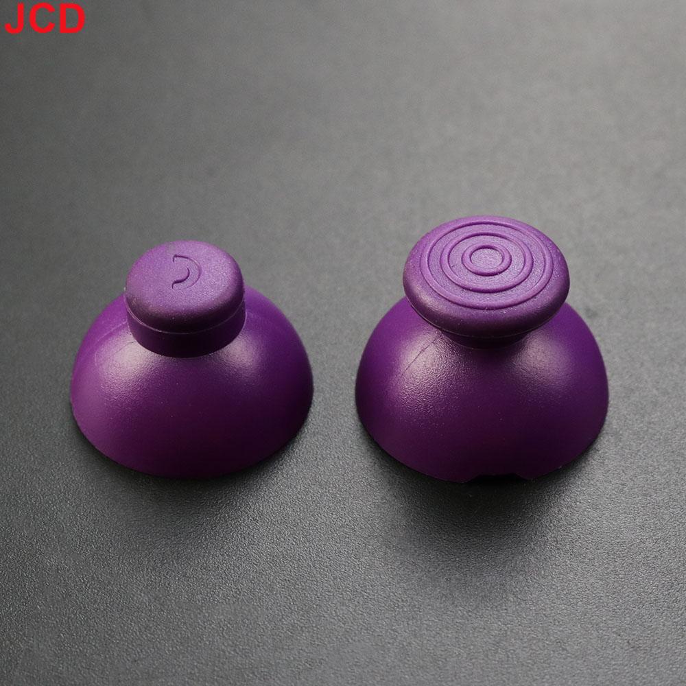 JCD 2pcs Left And Right 3D Analog Joystick Thumb Stick Silicone Cap For GameCube For NGC GC Controller Repair Part Replacement