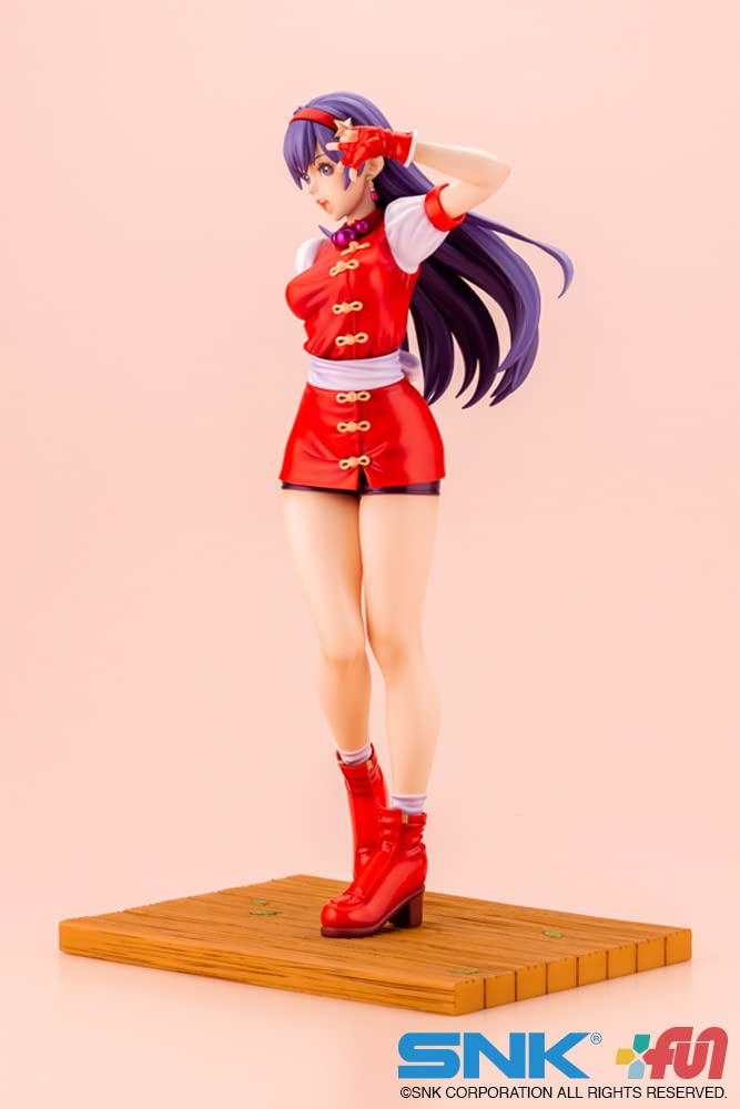 BISHOUJO SNK Bishoujo Athena Asamiya KING OF FIGHTERS в масштабе законченная фигурка, окрашенная в ПВХ SV314 -THE '98-1/7