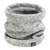 Men Scarf Winter Plush Lining Solid Color Scarf Solid Color Letter Logo Thickened Velvet Warm Knitting Neck Gaiter