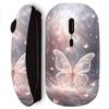 Wireless Mouse - Beautiful Butterfly - Black - WiFi Technology - Comes with Nano USB Key - Portable