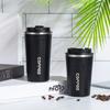 Thermo Cafe Car Thermos Mug for Tea Water Coffee Leak_Proof Travel Thermo Cup Coffee Mug 380/510ML Double Stainless Steel