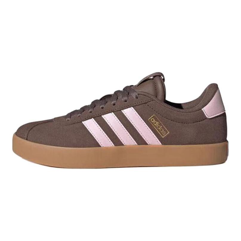 adidas Vl Court 3.0 Универсальные Удобные Низкие Тренировочные Кроссовки Женские Кроссовки Коричневый IH6516