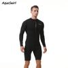 2mm Mens Full Wetsuit With Long Sleeves Shorts Snorkeling Surfing Swimming Warm UV Protection Chloroprene