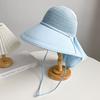 Foldable Sun Protection Hats Elegance Summer Fisherman Cap Leisure Large Brim Sun Hat  Sun Supplies