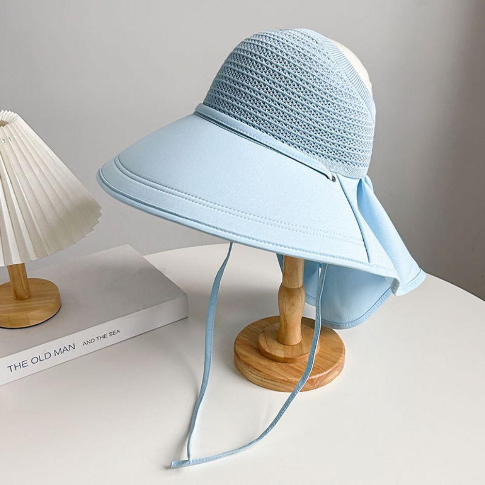 Foldable Sun Protection Hats Elegance Summer Fisherman Cap Leisure Large Brim Sun Hat Sun Supplies