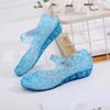 Girl Princess Shoes Performance Shoes Bag And Girl High Heels Children's Crystal Sandals